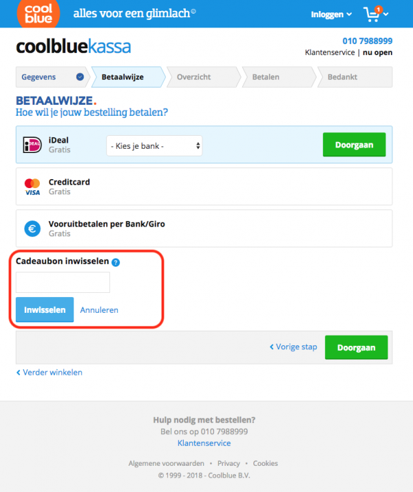 Coolblue Korting 2023 → tot €400 korting + gratis